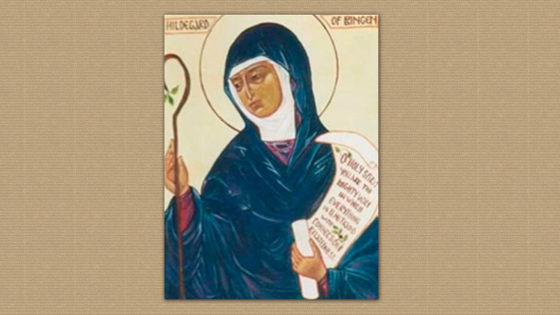 ¡Feliz Día de Santa Hildegarda de Bingen!